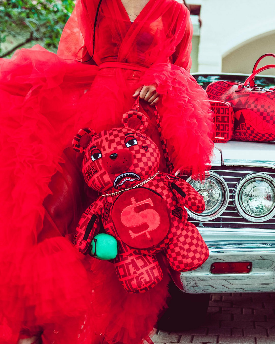 VENI VIDI VICI MONEYBEAR TEDDYBEAR BACKPACK | Sprayground Discount
