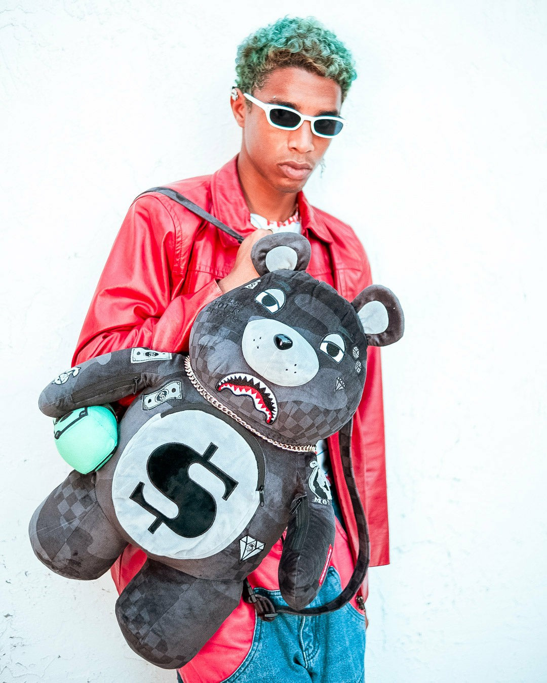 3AM NEVER SLEEP MONEYBEAR TEDDYBEAR BACKPACK | Sprayground for sale