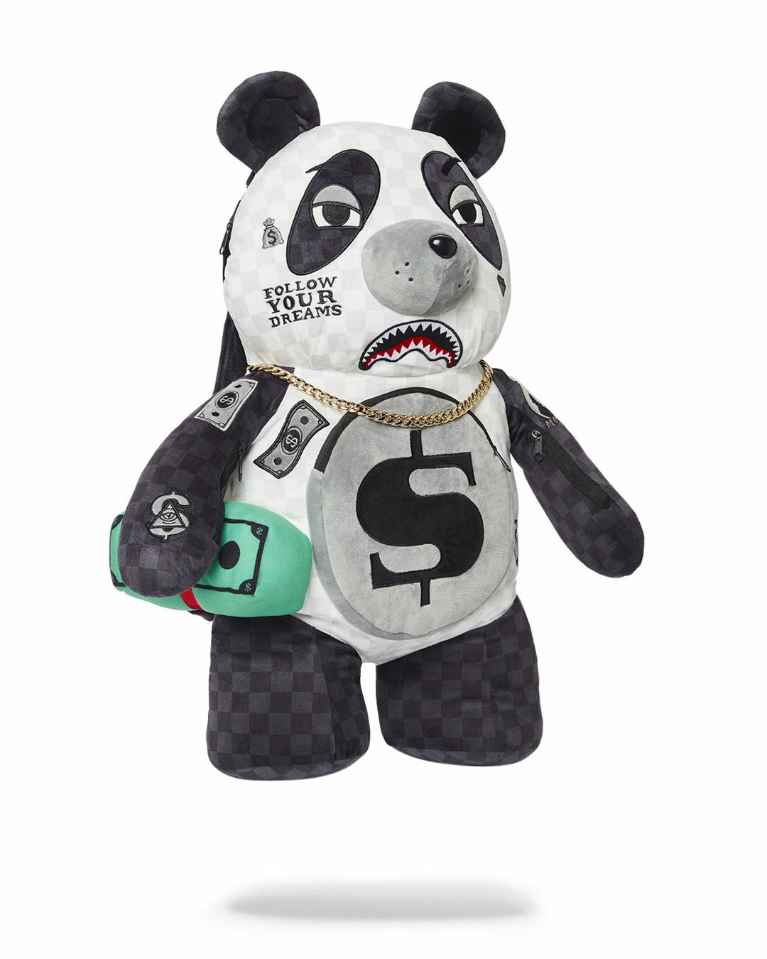 MONEYBEAR TEDDYBEAR BACKPACK PANDA PANDA PANDA | Sprayground Clearance
