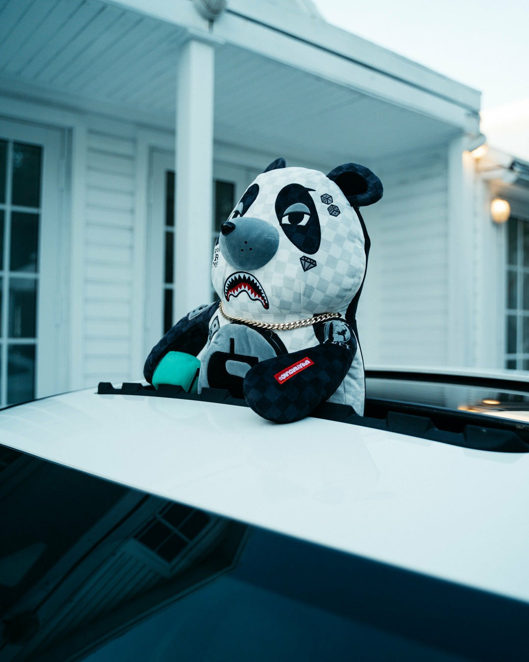 MONEYBEAR TEDDYBEAR BACKPACK PANDA PANDA PANDA | Sprayground Clearance