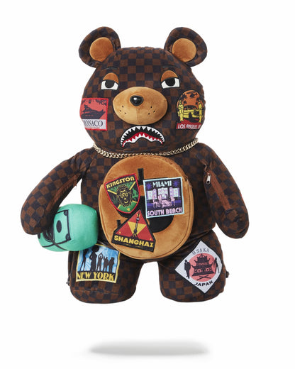 GLOBAL MOGUL MONEYBEAR TEDDYBEAR BACKPACK | Sprayground Near Me