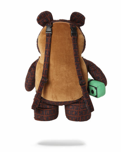OFFENDED MONEYBEAR TEDDYBEAR BACKPACK | Sprayground sale
