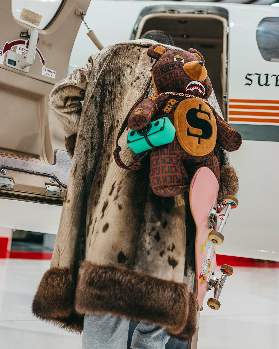 OFFENDED MONEYBEAR TEDDYBEAR BACKPACK | Sprayground sale