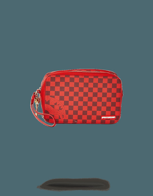 SHARKS IN PARIS RED TOILETRY AKA MONEY BAGS | Sprayground Near Me