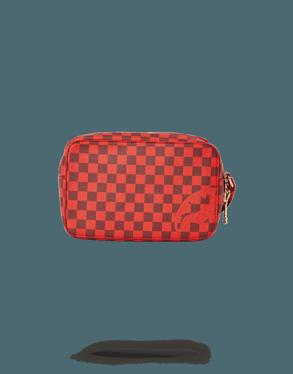SHARKS IN PARIS RED TOILETRY AKA MONEY BAGS | Sprayground Near Me