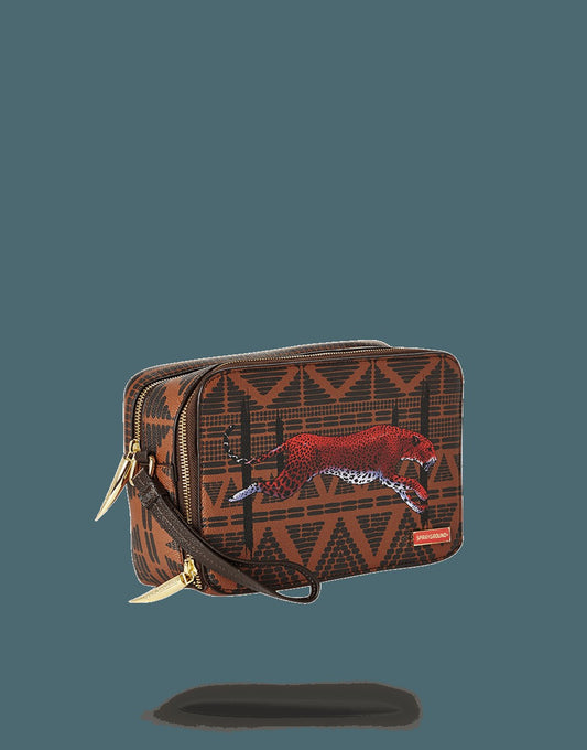 LEOPARDS IN PARIS TOILETRY AKA MONEY BAG | Sprayground Discount