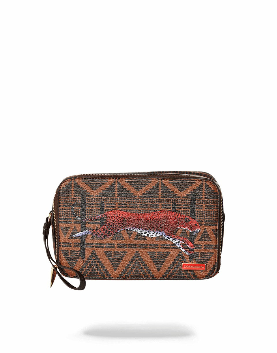 LEOPARDS IN PARIS TOILETRY AKA MONEY BAG | Sprayground Discount
