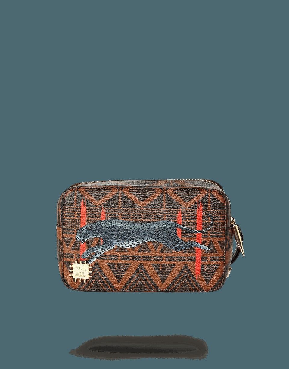 LEOPARDS IN PARIS TOILETRY AKA MONEY BAG | Sprayground Discount