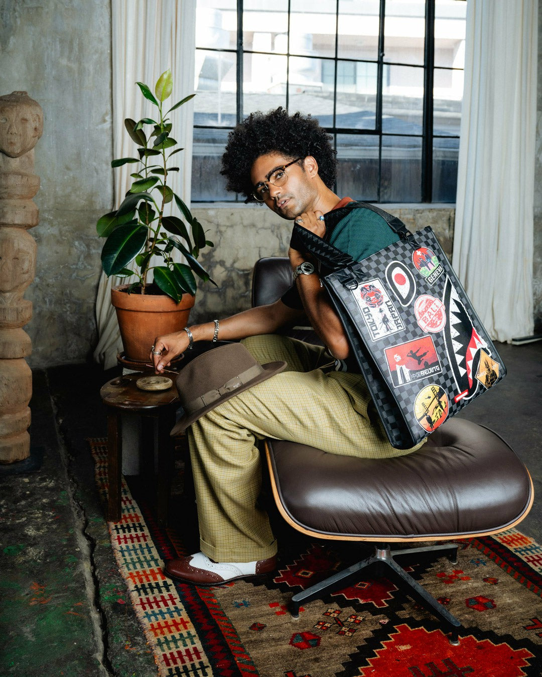 GLOBAL MOGUL UNLIMITED MILES LOFT TOTE | Sprayground sale
