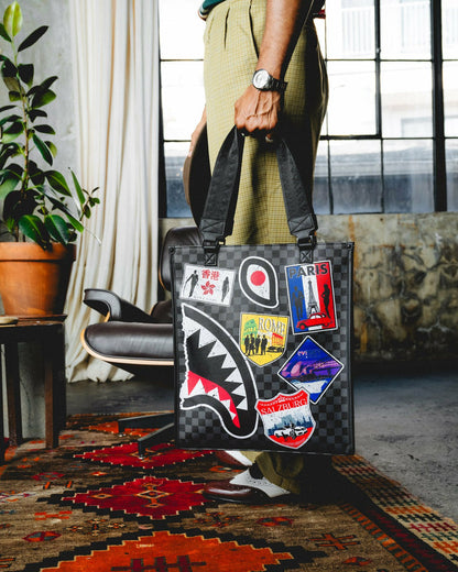 GLOBAL MOGUL UNLIMITED MILES LOFT TOTE | Sprayground sale