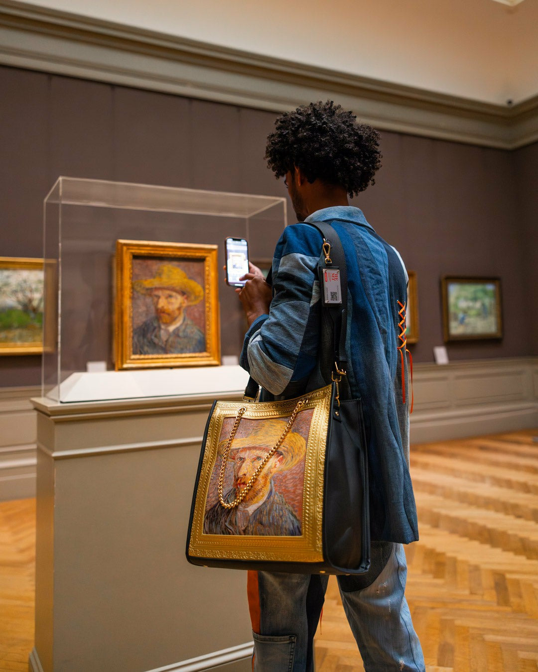 THE MET VAN GOGH FRAMED SELF-PORTRAIT TOTE | Sprayground Discount