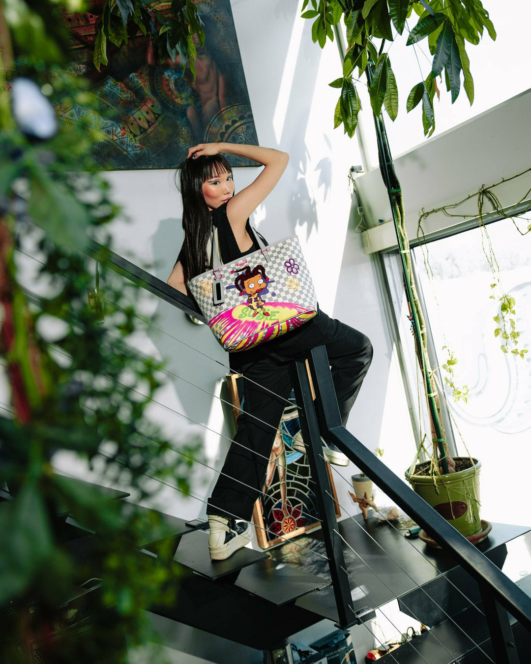 SUSIE ART STUDIO TOTE | Sprayground Clearance