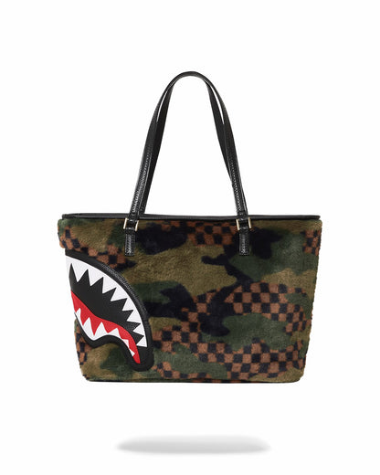BIG SKY FUR SHARK TOTE | Sprayground Near Me