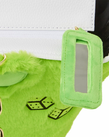 PLUSH MONEYBEAR TOTE (GREEN) | Sprayground for sale