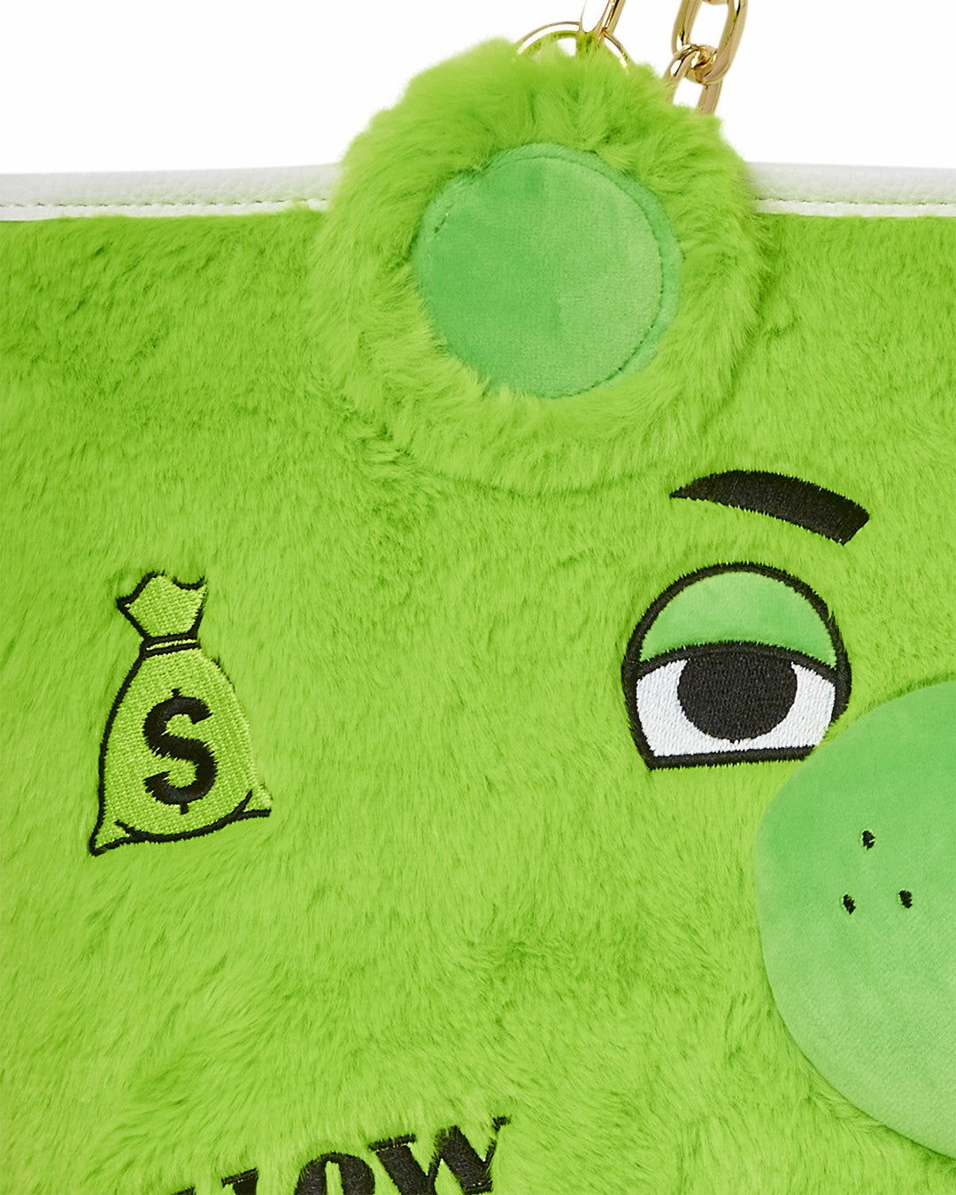 PLUSH MONEYBEAR TOTE (GREEN) | Sprayground for sale