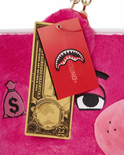 PLUSH MONEYBEAR TOTE (PINK) | Sprayground Clearance