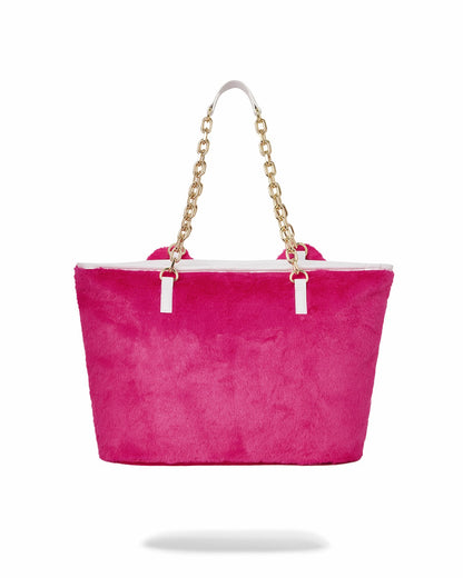 PLUSH MONEYBEAR TOTE (PINK) | Sprayground Clearance