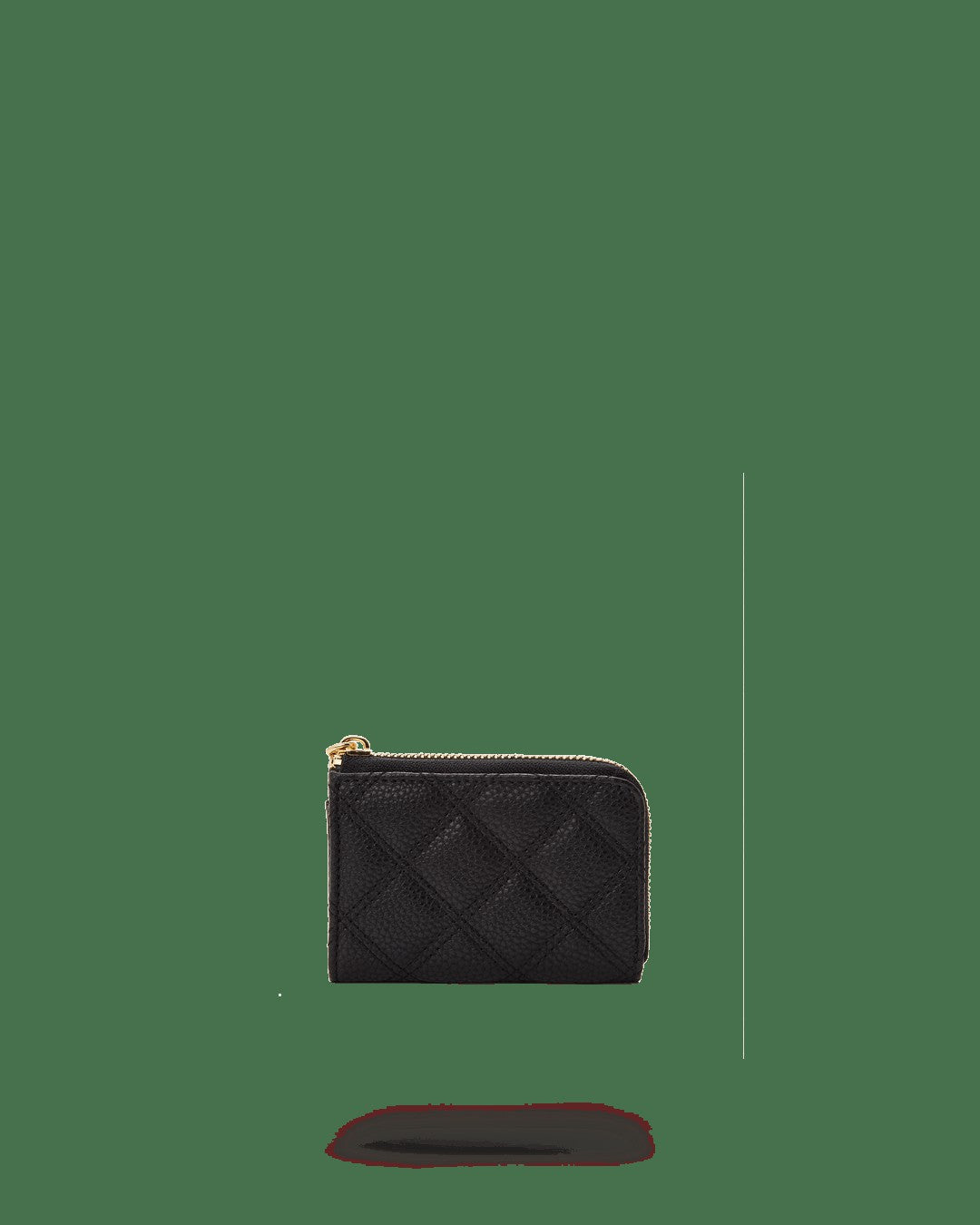 NOIR QUILT GOLD CHAIN SHARK WALLET | Sprayground Clearance