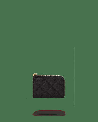 NOIR QUILT GOLD CHAIN SHARK WALLET | Sprayground Clearance