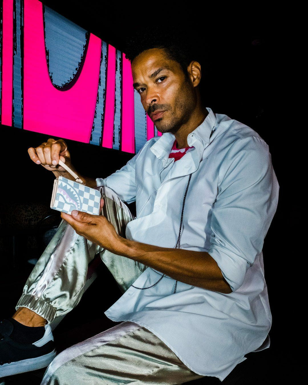 ROSE ALL DAY LA PALAIS WALLET | Sprayground Discount