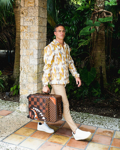 XTC SHARKS IN PARIS JETSETTER CARRY-ON LUGGAGE | Sprayground Near Me
