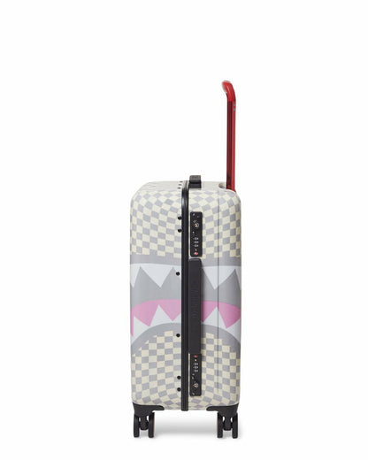 ROSE ALL DAY LA PALAIS SHARKNAUTICS HARDSHELL CARRY-ON LUGGAGE | Sprayground Discount