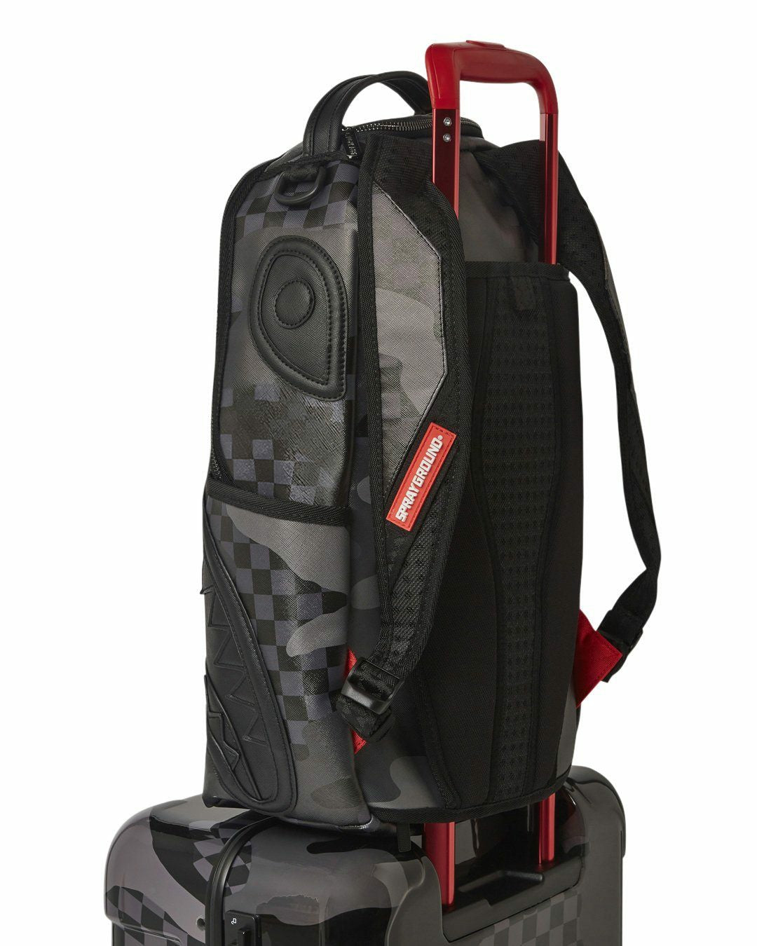 3AM NEVER SLEEP SHARKITECTURE HARDSHELL CARRY-ON LUGGAGE | Sprayground for sale