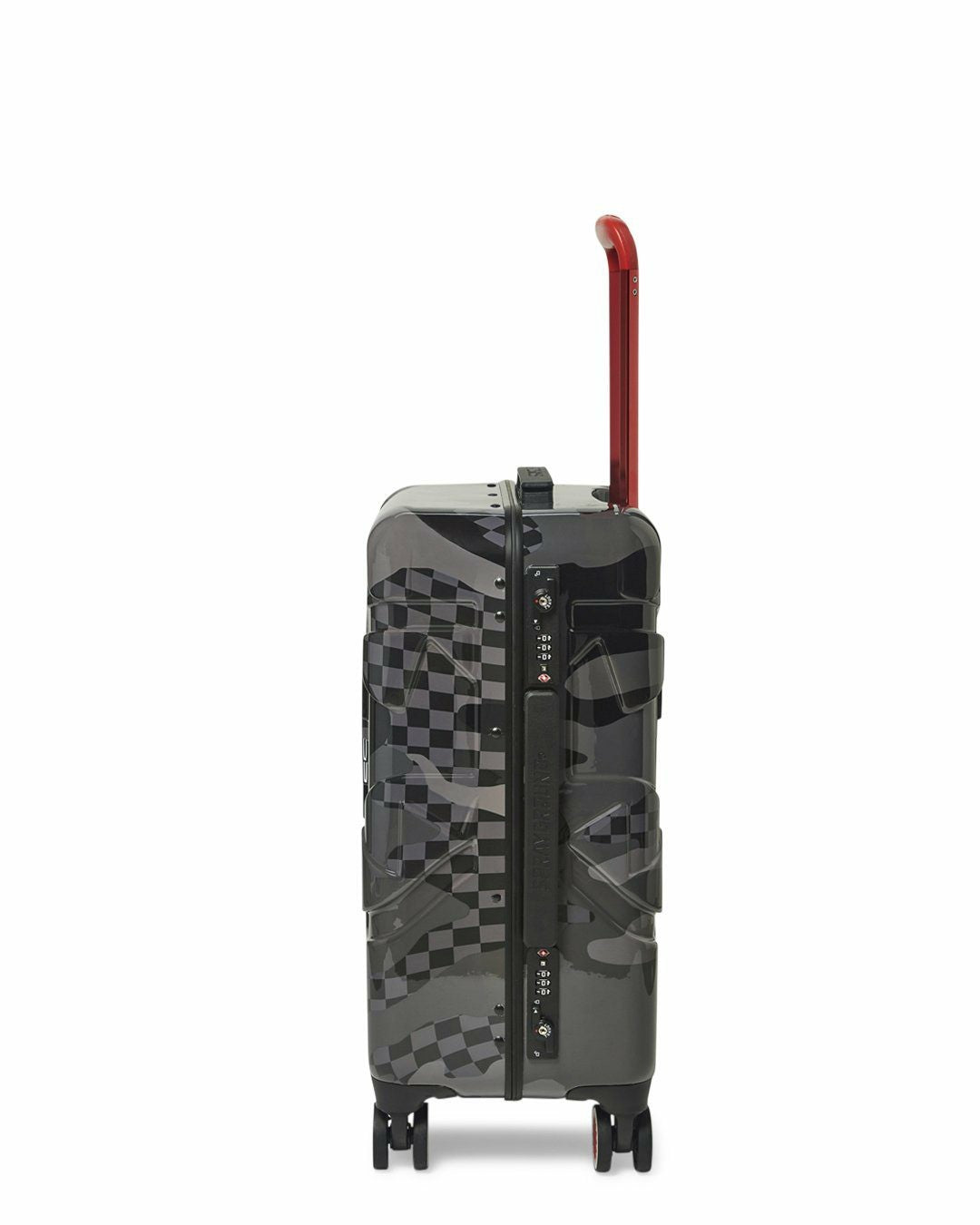 3AM NEVER SLEEP SHARKITECTURE HARDSHELL CARRY-ON LUGGAGE | Sprayground for sale