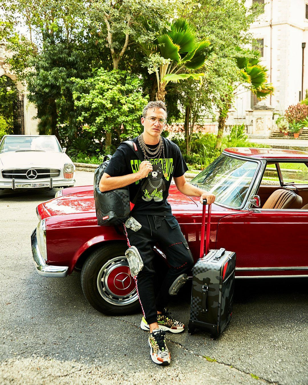 3AM NEVER SLEEP JETSETTER CARRY-ON LUGGAGE | Sprayground Clearance