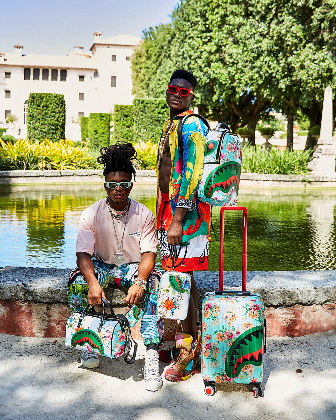 THE SANCTUARY SHARKNAUTICS HARDSHELL CARRY-ON LUGGAGE | Sprayground Near Me