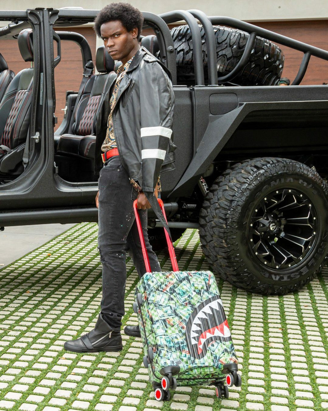 MAMA I MADE IT SHARKNAUTICS HARDSHELL CARRY-ON LUGGAGE | Sprayground Discount
