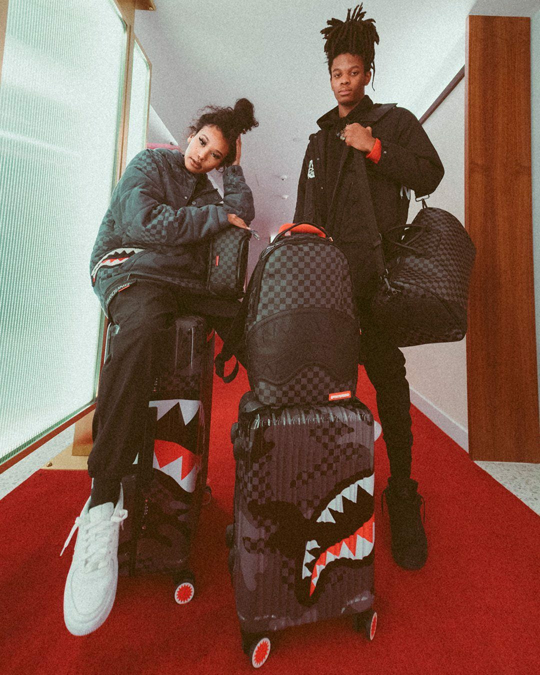3AM SHARKNAUTICS 22” CARRY-ON LUGGAGE | Sprayground sale
