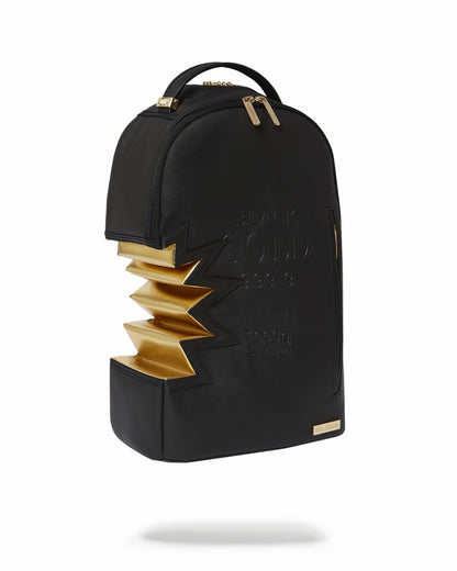 A.i.3 SHARK BITE BLACK GOLD BACKPACK (DLXV) | Sprayground for sale