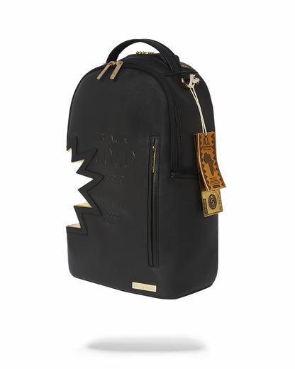 A.i.3 SHARK BITE BLACK GOLD BACKPACK (DLXV) | Sprayground for sale