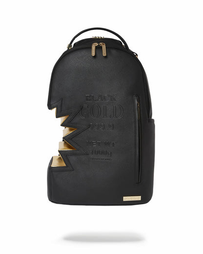 A.i.3 SHARK BITE BLACK GOLD BACKPACK (DLXV) | Sprayground for sale
