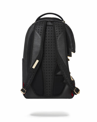 A.i.3 SHARK BITE BLACK GOLD BACKPACK (DLXV) | Sprayground for sale