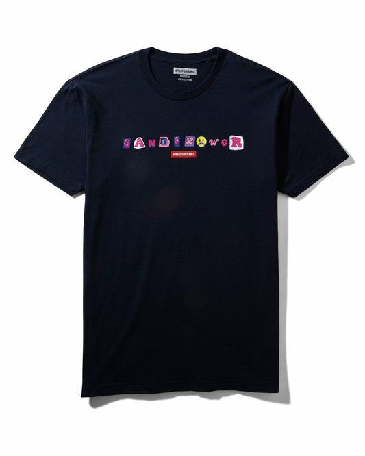 VIBE CHECK T-SHIRT (NAVY) | Sprayground for sale