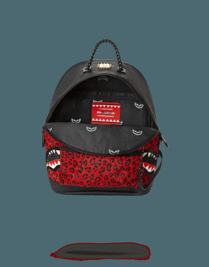 6-STRAP RED LEOPARD EMPRESS (PONY HAIR) | Sprayground Discount