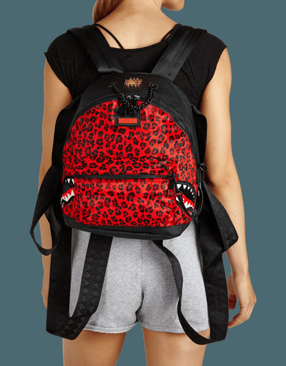 6-STRAP RED LEOPARD EMPRESS (PONY HAIR) | Sprayground Discount