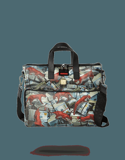 RED LEOPARD MONEY TRAVEL CASE | Sprayground for sale