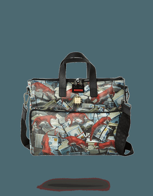 RED LEOPARD MONEY TRAVEL CASE | Sprayground for sale