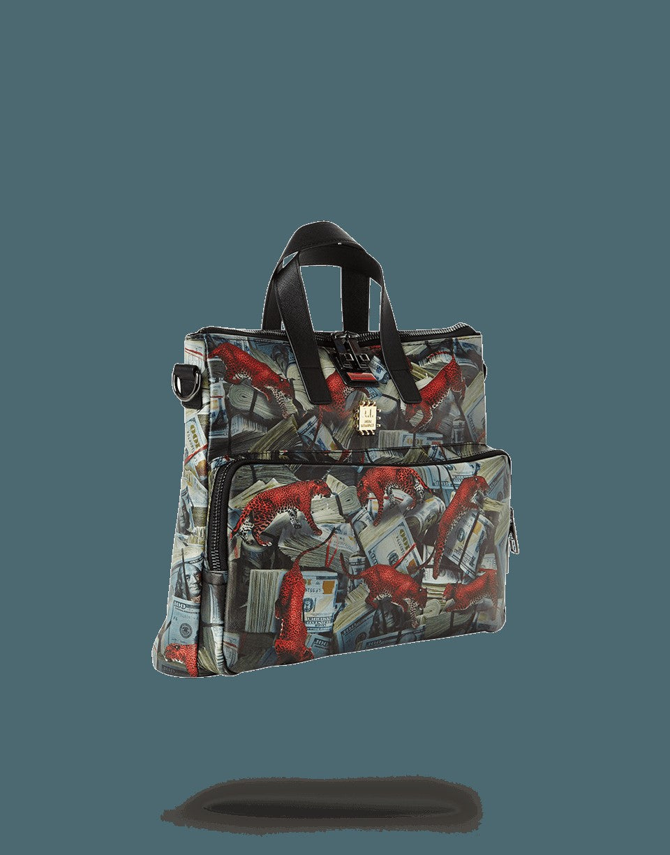 RED LEOPARD MONEY TRAVEL CASE | Sprayground for sale