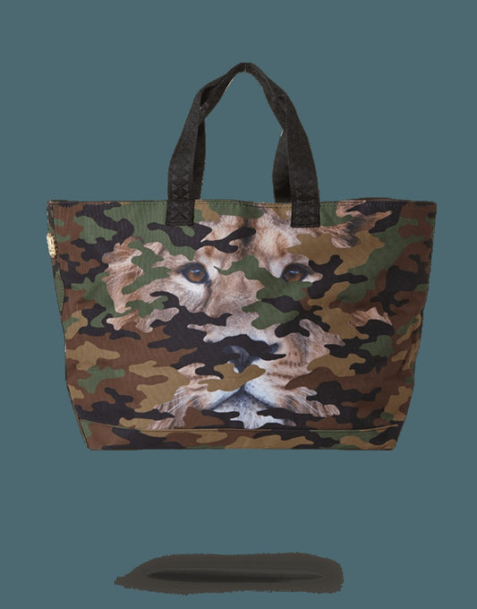 LION CAMO TOTE BAG | Sprayground Clearance