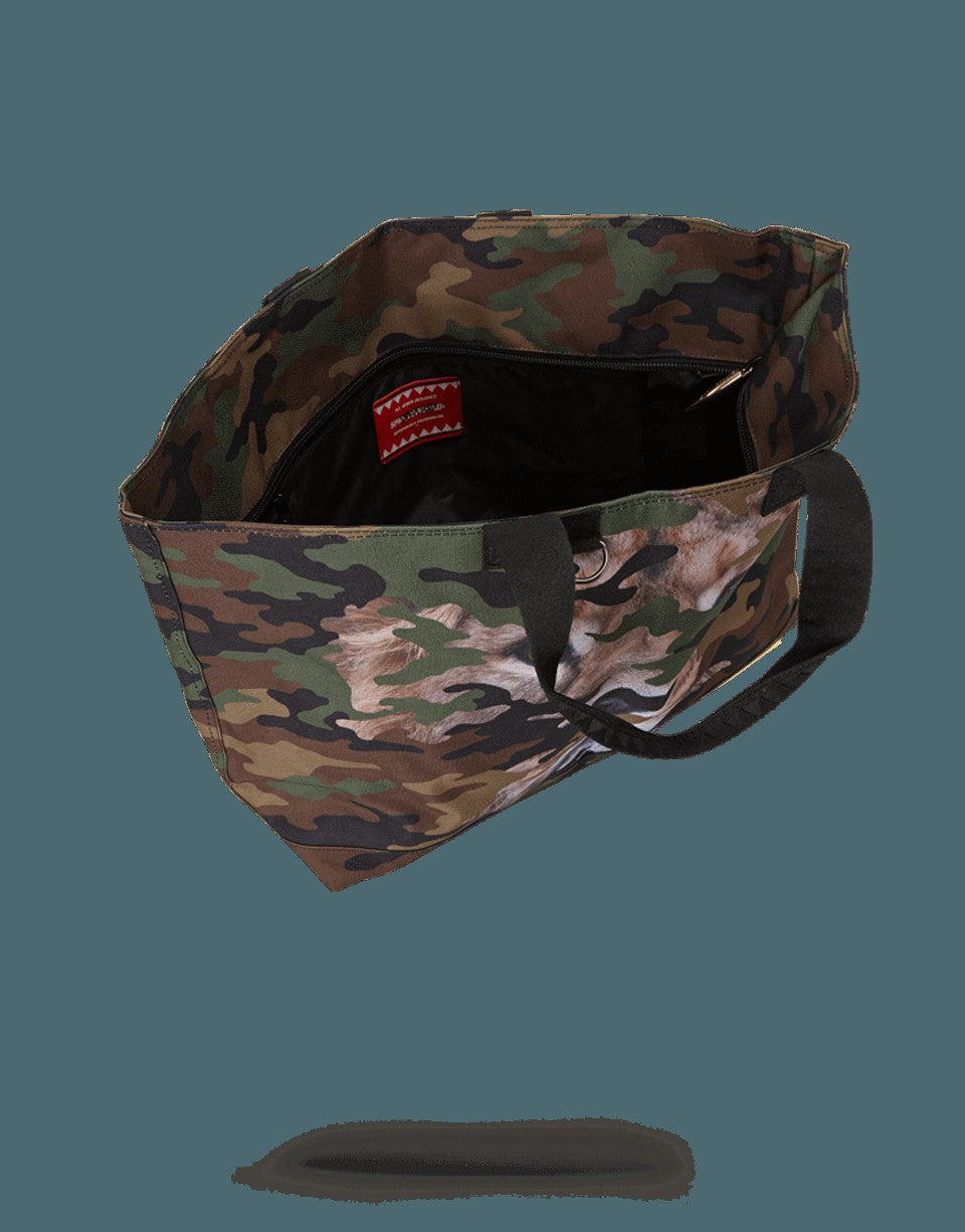 LION CAMO TOTE BAG | Sprayground Clearance
