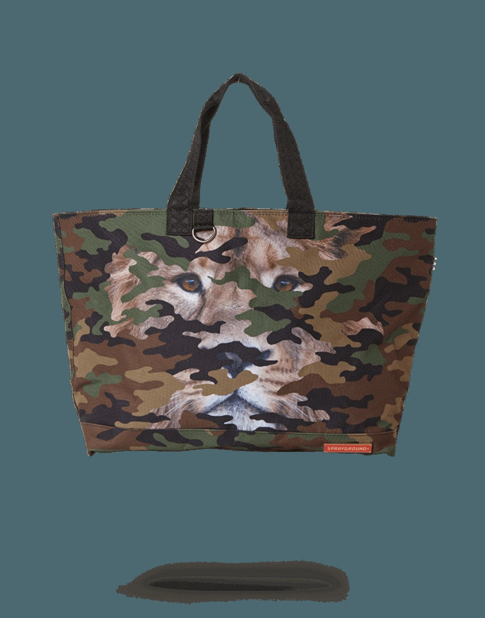 LION CAMO TOTE BAG | Sprayground Clearance