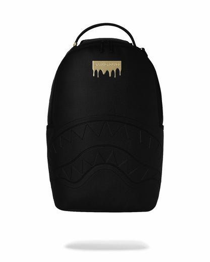 GOLD BRICK DRIP BLACK BACKPACK | Sprayground Online