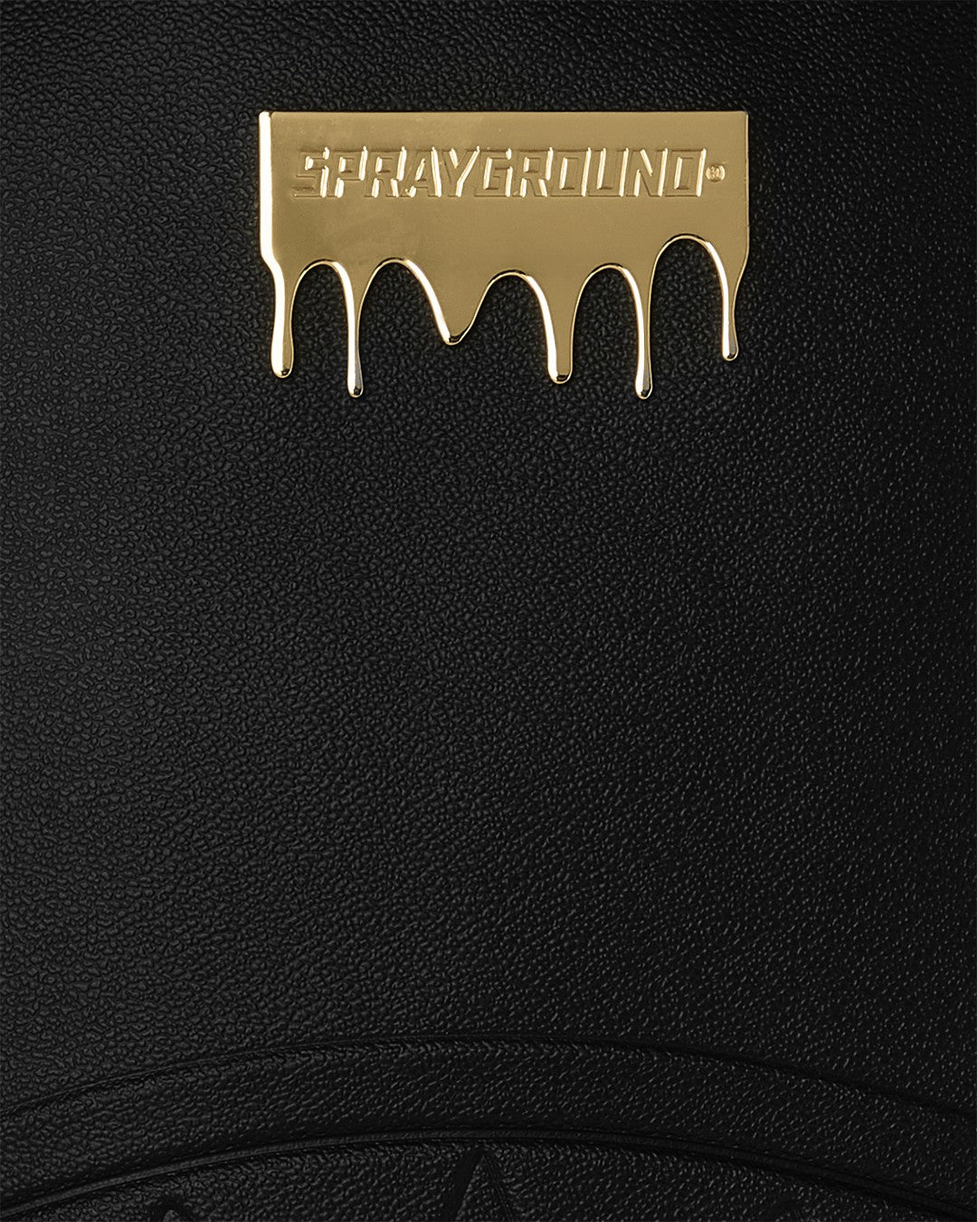 GOLD BRICK DRIP BLACK BACKPACK | Sprayground Online