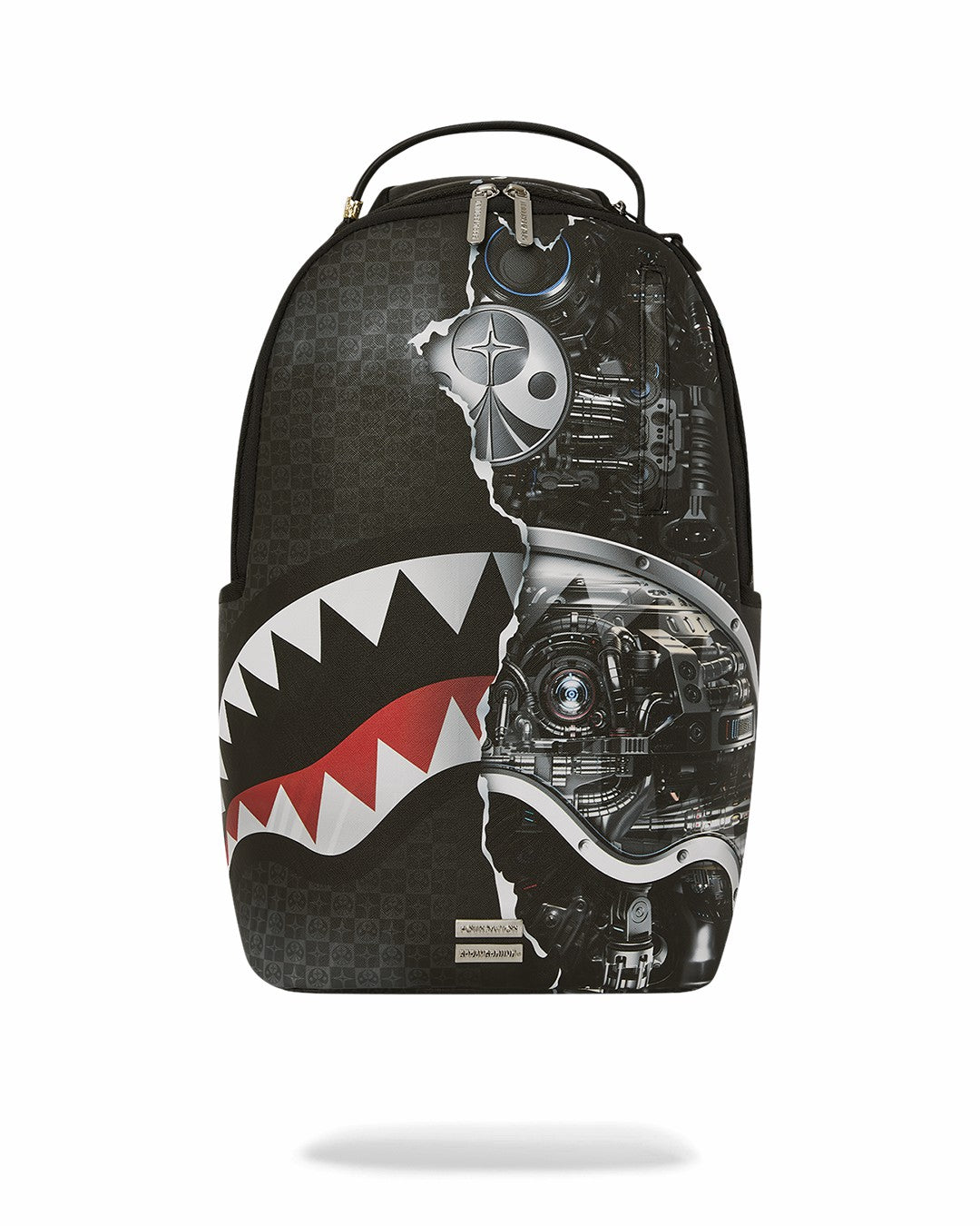 FOUNDATION LADY DEMERZEL ROBOTIC SHARK BACKPACK | Sprayground Near Me