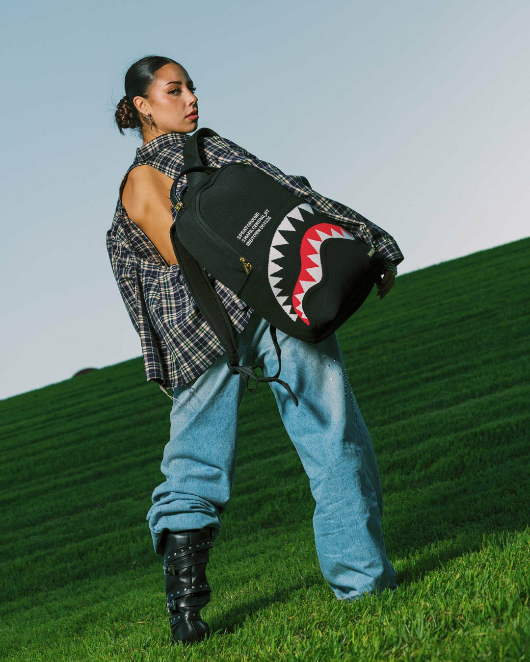 SHARK CENTRAL AEROFLEX BACKPACK | Sprayground Clearance
