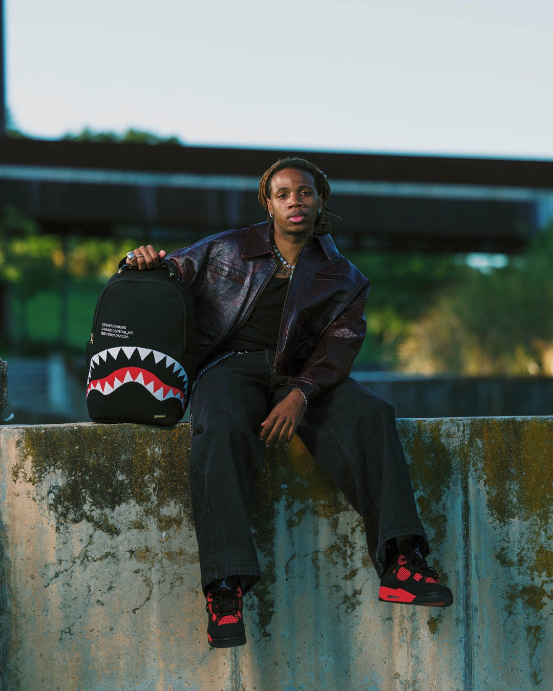 SHARK CENTRAL AEROFLEX BACKPACK | Sprayground Clearance